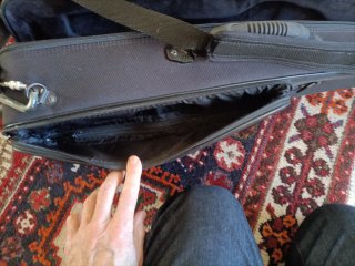 Estuche Saxo Soprano BAM Signature Negro