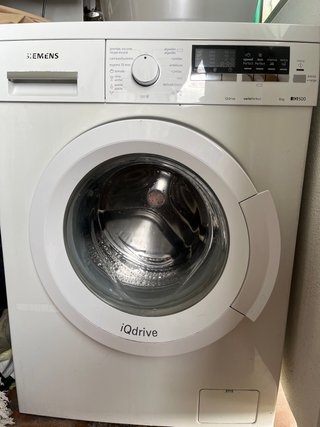 Lavadora Siemens iQdrive 8kg