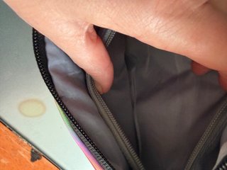 Marsupio MaxTop Rosa Holografico 3 Tasche