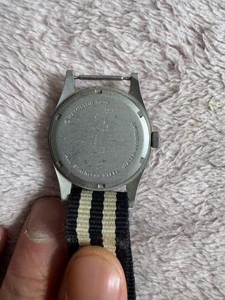 Hamilton Khaki Field Cuarzo Correa Nato vintage