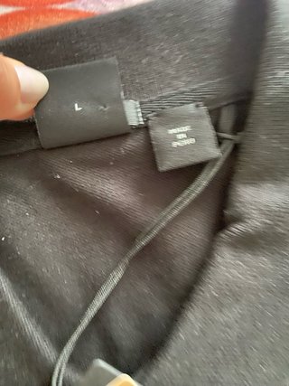 Polo BOSS Negro Hombre