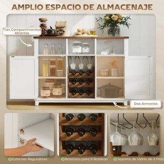 Aparador Estilo Farmhouse cocina salón almacenaje