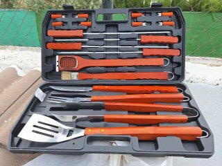 Estuche Barbacoa Completo Sin Estrenar