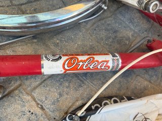 Bicicleta Orbea Vintage Roja