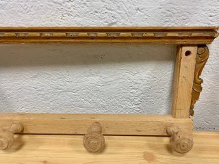 Perchero antiguo madera para restaurar
