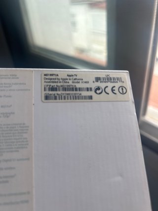 Apple TV 3ª Gen con Mando. Wifi,ethernet