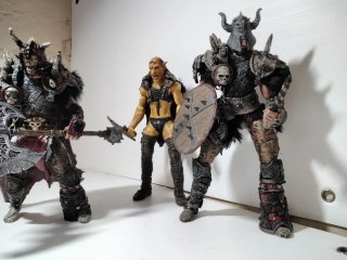Figuras Spawn y Orco LOTR