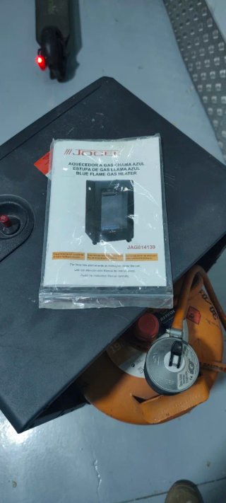 Estufa de gas Jocel JAG014139 3,8 kW -  poco uso