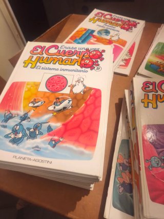 colección de libros erase una vez la vida