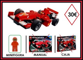 LEGO RACERS (1/2): 8142/8355/8362/8490