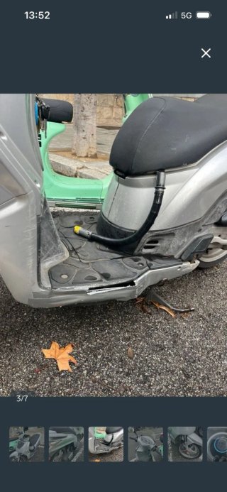 Kymco People 49cc gripada