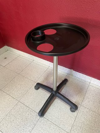 Carrito auxiliar peluquería con ruedas