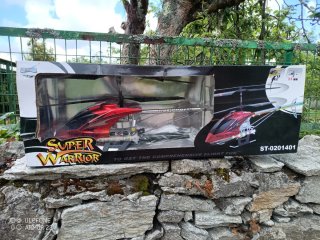Helicóptero 80cm RC Doble Hélice