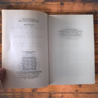 Harry Potter E Il Calice Di Fuoco PRIMA EDIZIONE