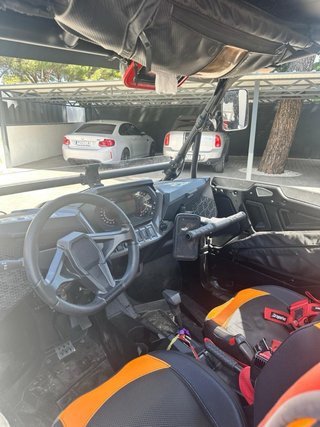 Buggy Polaris RZR Negro/Naranja