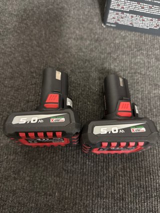 Pack 2 Baterías Parkside 12V 2.5Ah y 5Ah