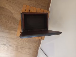 Joyero madera tallada indio