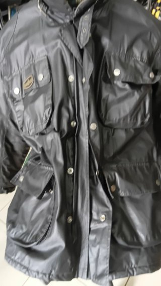 Chaqueta Barbour Garibaldi Negra original
