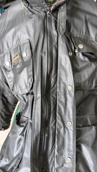 Chaqueta Barbour Garibaldi Negra original