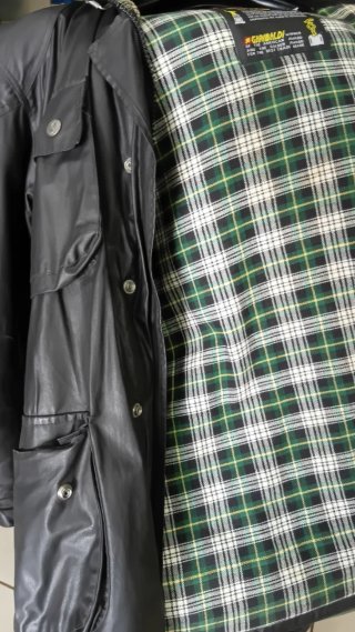 Chaqueta Barbour Garibaldi Negra original