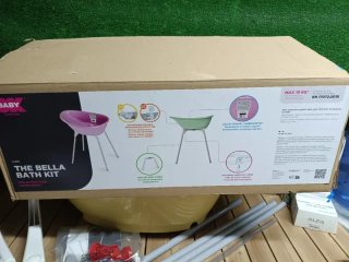 OKBABY Kit Bañera Bella + Soporte color Amarillo