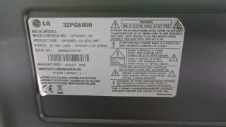 Televisor LG Negro