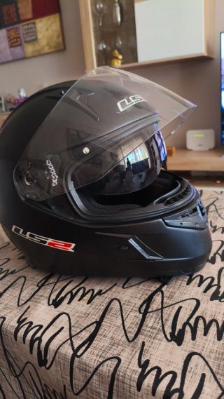 Casco Moto LS2 Negro