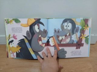 Libro infantil  ¡Huele mal!