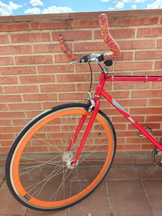 Bicicleta Ciclotriana Vintage Roja