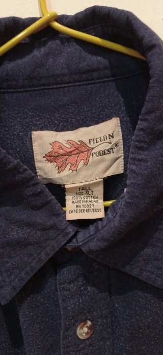 Camisa Field N'Forest extra larga