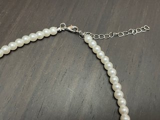 Collar perlas colgantes nadadores