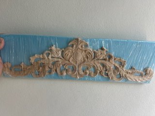Talla de madera decorativa