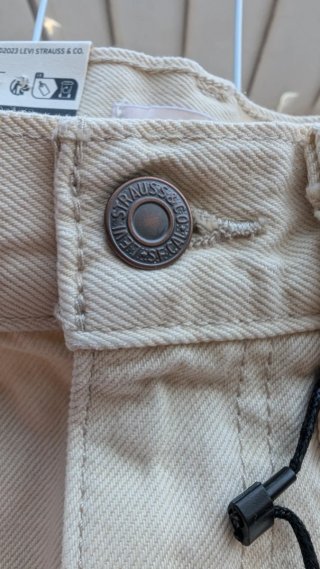 Shorts Levi's Beige Mujer Talla S nuevos