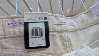 Shorts Levi's Beige Mujer Talla S nuevos