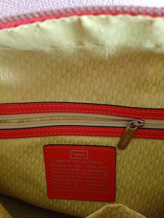 Bolso Tous piel naranja