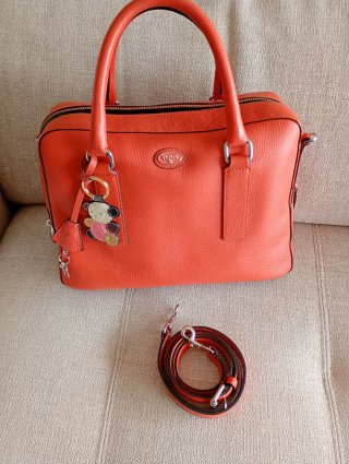 Bolso Tous piel naranja