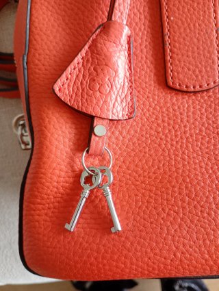 Bolso Tous piel naranja