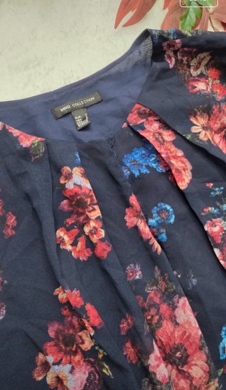 Vestido de Mango MNG con estampado floral T-38 S