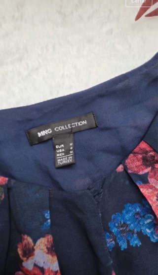 Vestido de Mango MNG con estampado floral T-38 S