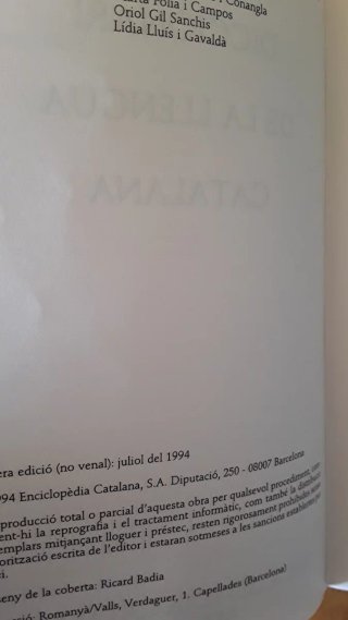 Diccionari de la llengua catalana.