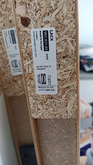 Estanterías LACK Ikea Blancas