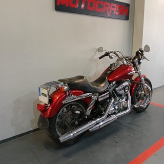 Harley Davidson Dyna Super Glide 2007 Roja