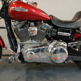Harley Davidson Dyna Super Glide 2007 Roja