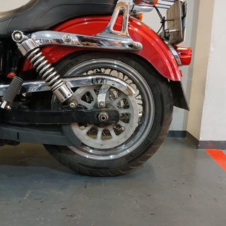 Harley Davidson Dyna Super Glide 2007 Roja