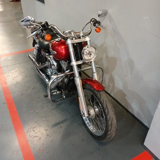 Harley Davidson Dyna Super Glide 2007 Roja