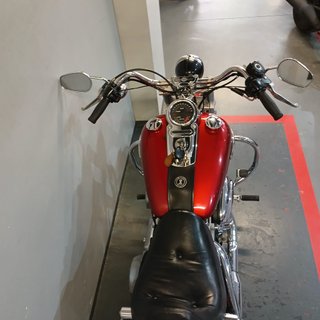 Harley Davidson Dyna Super Glide 2007 Roja