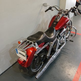 Harley Davidson Dyna Super Glide 2007 Roja