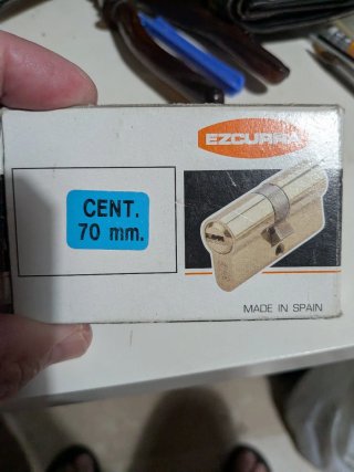 Bombín Cerradura Ezcurra DS-15 Doble Anclaje