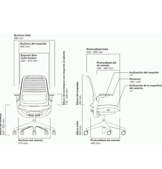 Silla Oficina Steelcase Serie 1