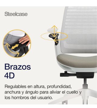Silla Oficina Steelcase Serie 1